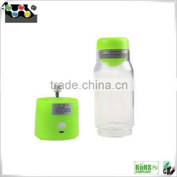 Portable Smart Juice Cup With USB, Green Healthy Fruit/vegetable Smart Juicer Cup in Stock !