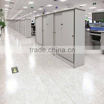 Simple Color Surface Treatment Plastic Type PVC vinyl tile