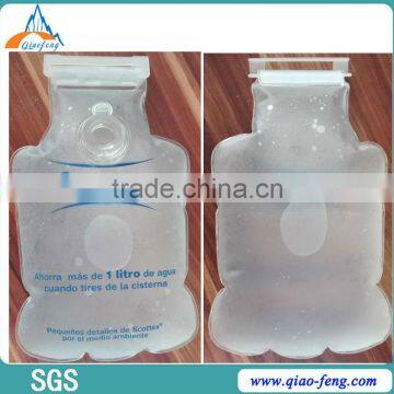 toilet tank bank bag customize toilet tank bank