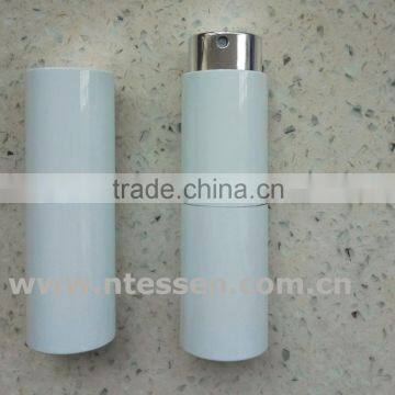 10ml White Twist Up Aluminum Oxidation Perfume Atomizer