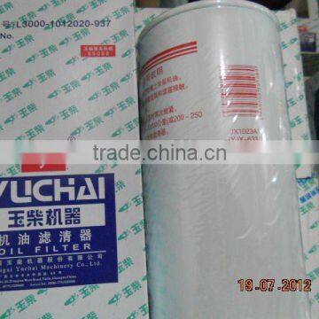 Yuchai brand Oil filter element L3000-1012020-937