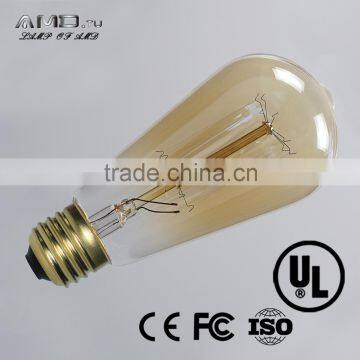 st58 ce certified edison bulb high quality incandesent filament bulb cheapest price lamp