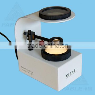 polariscope / desktop type polariscope / special for gem axial nature