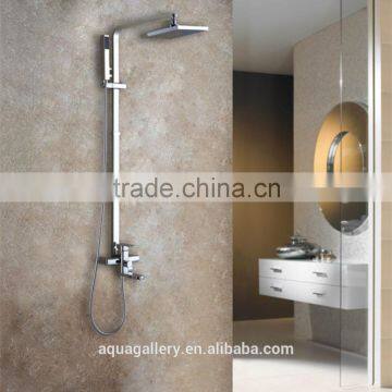 Luxurious Bathroom Items Shower Mixer with Overhead Rainfall Shower