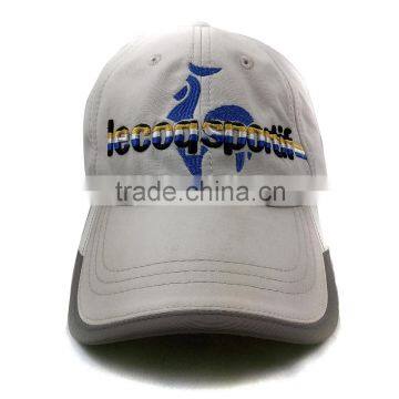 Custom Embrossed 100% Cotton Baseball Hat Plastic Buckle Cap photo-2