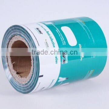 roll film for packing body shampoo