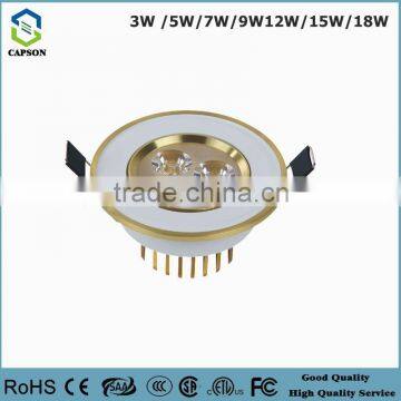 High bright RGB LED Ceiling Light fixture 3W ceiling lamp