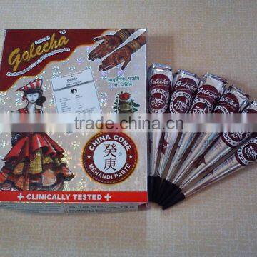 Red China Henna Cone