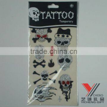 NO-TOXIC Waterproof Cool Skull Tattoo Stickers