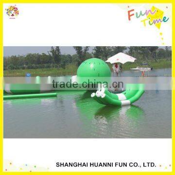 Outdoor Giant Inflatable Floating Water Park for Open Water