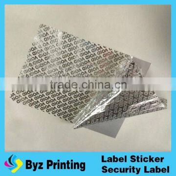 Hot Sale Anti-counterfeiting Warranty Void if Removed Label,security Void Sticker,ultra Destructible Vinyl in Lidun Brand photo-4
