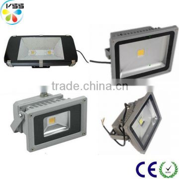 DC12-24V rechargeable Bridgelux LED COB die cast aluminum flood light led