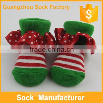 OEM high quality pretty girl's baby cotton socks