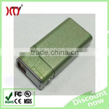 Electronic Cigarette Lighter and Flashlight Aluminum Shell Portable Power Bank 5200mah photo-5