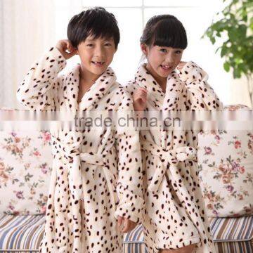 Hotsale High Grade colorful comfortable children bathrobe