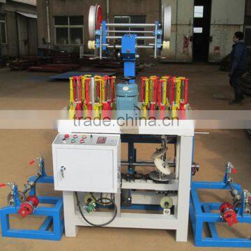 wire and cable with winding device braiding machine