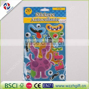 Bubble Stickers Foam Digital Sticker Kids Puffy Stickers Children DIY Toys Pegatinas Birthday Gift photo-5