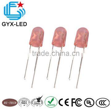 wholesale red diffused lens red emitting color 3mm oval type 346 throuhg hole Lamp LED