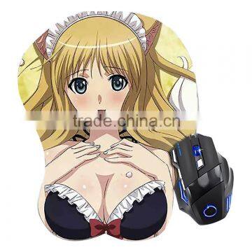 New Rouna Murasame - Shining Hearts Anime Trending 3D Mouse Pad Sexy Butt Wrist Rest Oppai SMP82