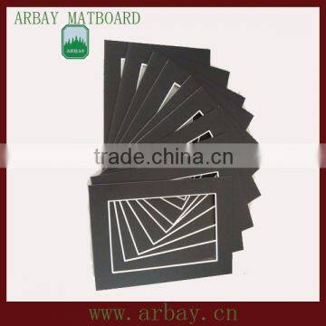 precut double matboard for decoration the frames