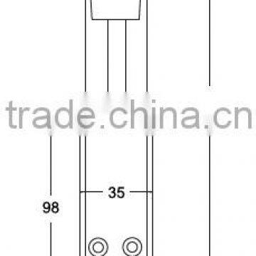 Puwei Hardware PWS Pedal Casement Position Limiter, Foot Pedal Switch Door Stopper Pedal Switch Limiting Stopper, Restrictor photo-2