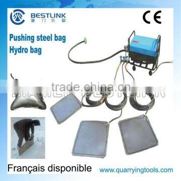 China Manufacture Disposable Mining Tools Pushing Steel Bag photo-4