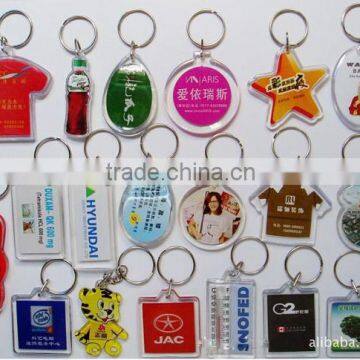 Many Kinds of Plastic Acrylic Keychain