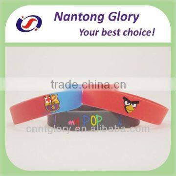 factory directly sell custom stretch advertising silicone band