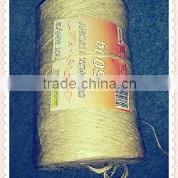 Jute dyed yarn