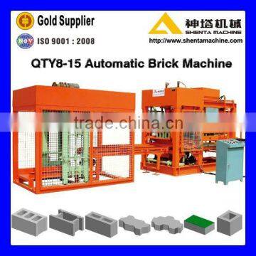 QTY8-15 Good price electric brick making machine