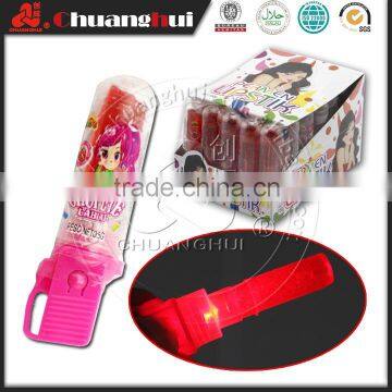 Lighting Lipstick Candy Lollipop / Lipstick Lollipop Toy Candy