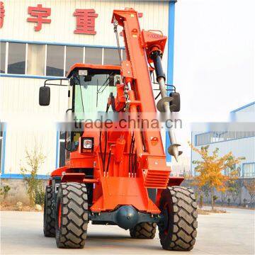 High Quality loader spiral pile driver PD2000