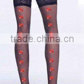 Hot Sale Black Sexy Silk Legwear