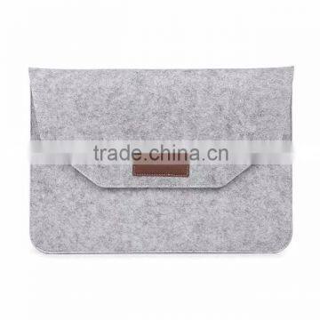 Deluxe Grey Wool Felt Case For Macbook Pro Retina 13 photo-5
