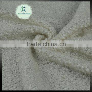 Custom 100% Polyester Hacci Knit Fabric for Sweater Garment