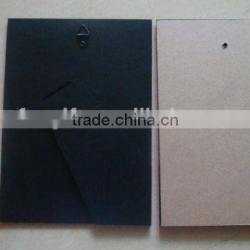 flocking photo frame easel back
