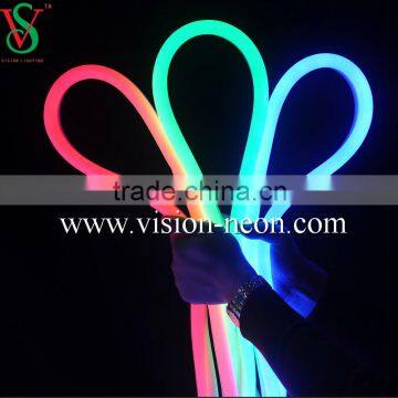 15*25mm outdoor hanging tube Led lexible neon light