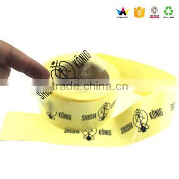 Decorative custom gold logo sticker supplier