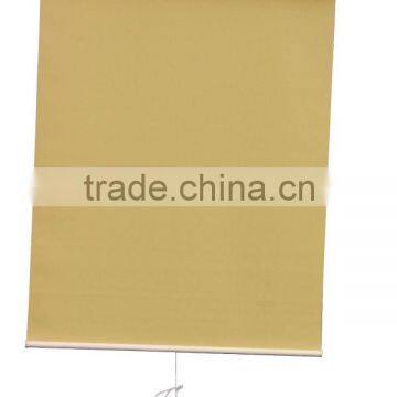 Chain Controlled Roll Up Blind- sliding glass doors with built in blinds