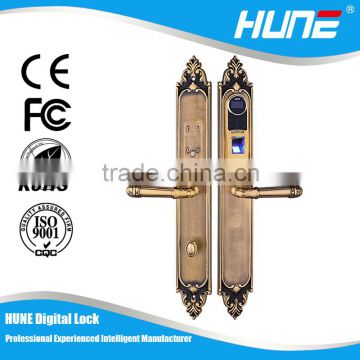 high security biometric fingerprint door lock with hune lock system