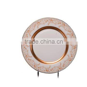 Newly Luxury White Body of Fine Bone China Dinnerware photo-2
