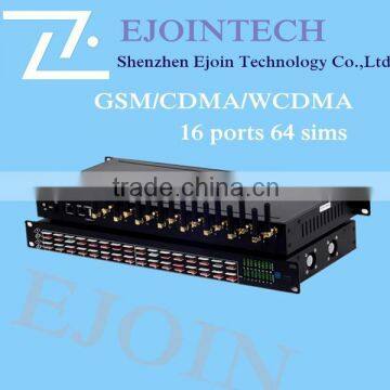 Professional provider! Ejointech ACOM516C-64 cdma 16 ports 64 sims voip products