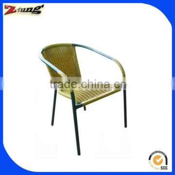 ZT-1039C rattan/wicker garden armrest simple design chair