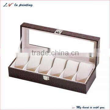 Professional Manufacture Unique Leather Watch Box With High Quality Material in Shanghai photo-3