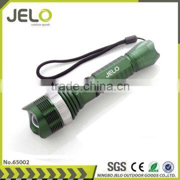 Ningbo JELO Powerful Dimming Torch Focus Torch Rechargeable Tactical Flashlight