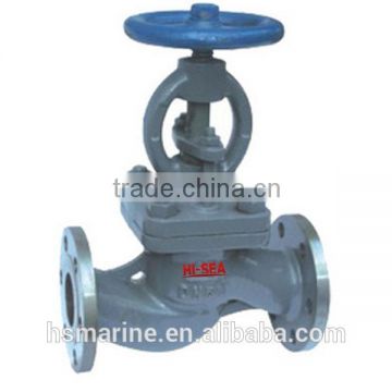 Marine Cast Steel Flanged Shipboard Stop Check valve