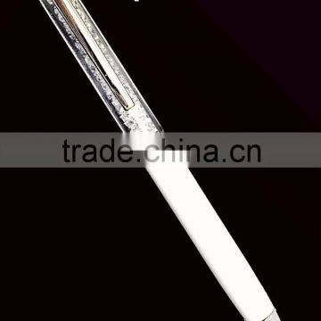 Beautiful Crystal Ball Pens With Sun Flower Pendant for Christmas Gifts or Wedding Gifts