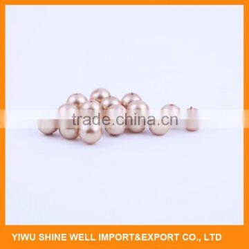 Modern style good quality 6mm round plastic beads for sale