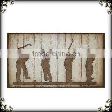 Cheap wooden pattern wall decoration