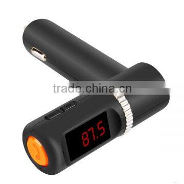 car fm transmitter bluetooth with dual usb car charger 5V 4.2A